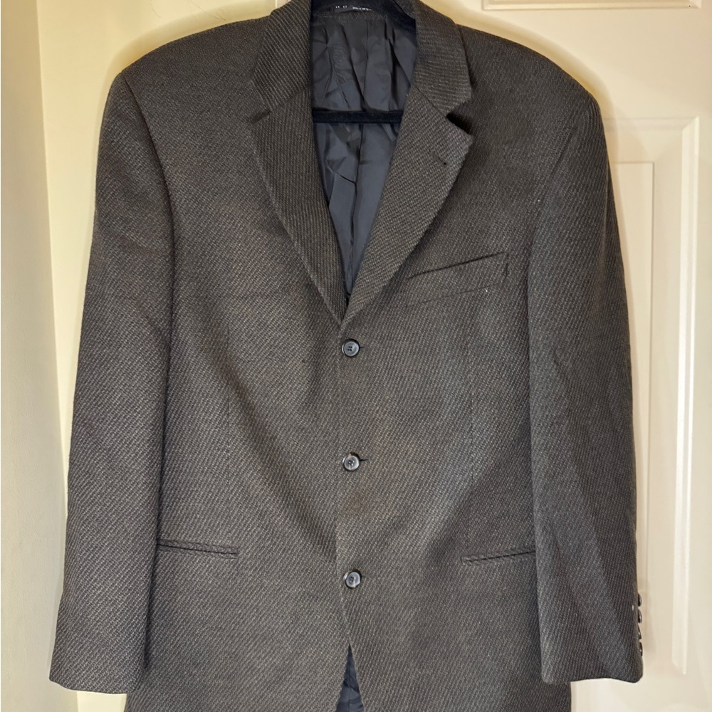 Hugo Boss Brown Wool/Cashmere sport Coat 40‎ Regular